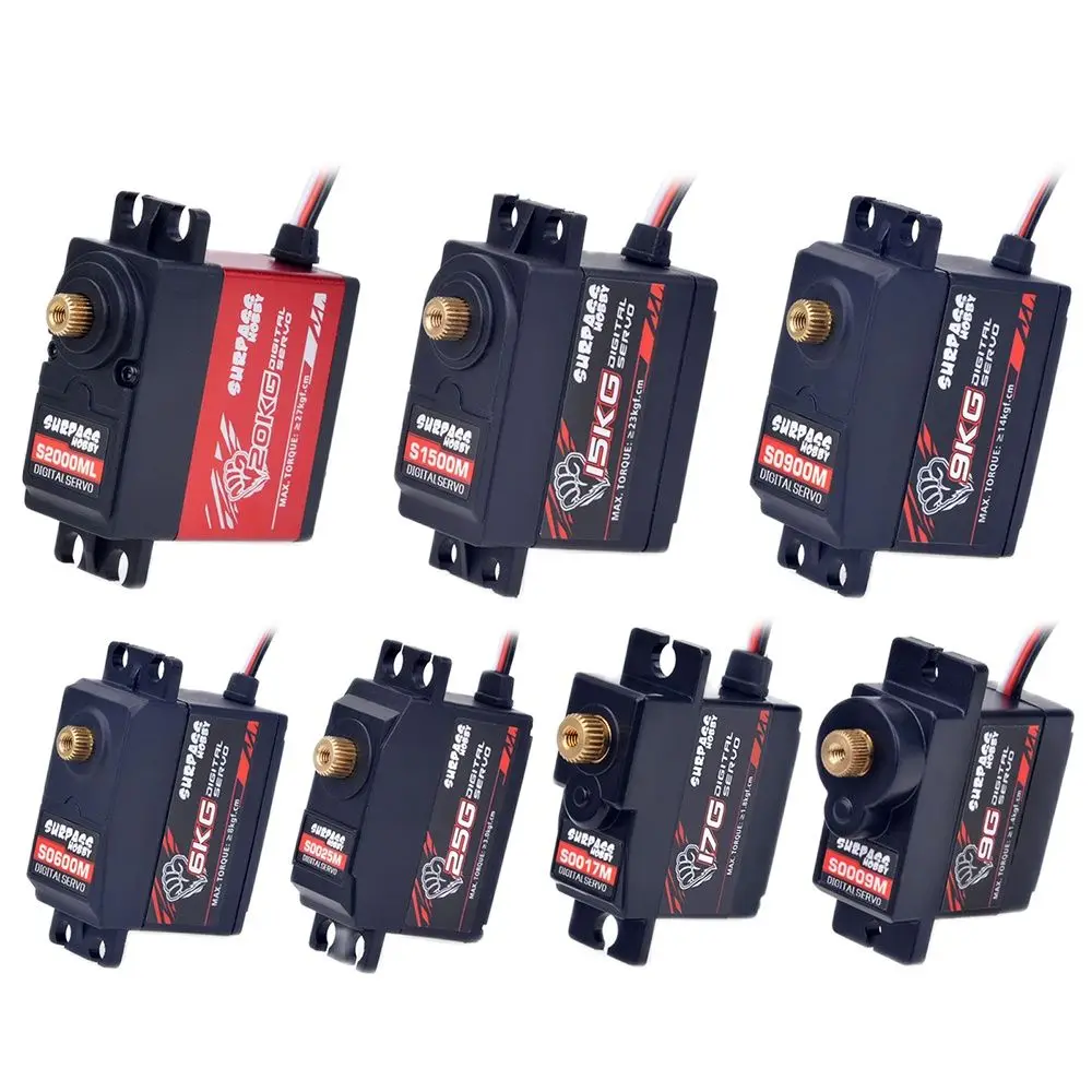 Servo Sg90 - SURPASS Hobby Digital Servo 9G 17G
