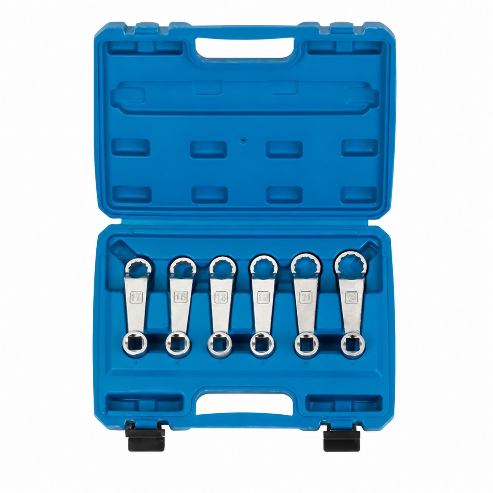 Caster Wheel - 6 Pieces Wheel-Alignment Caster-Angle Wrench Alloy