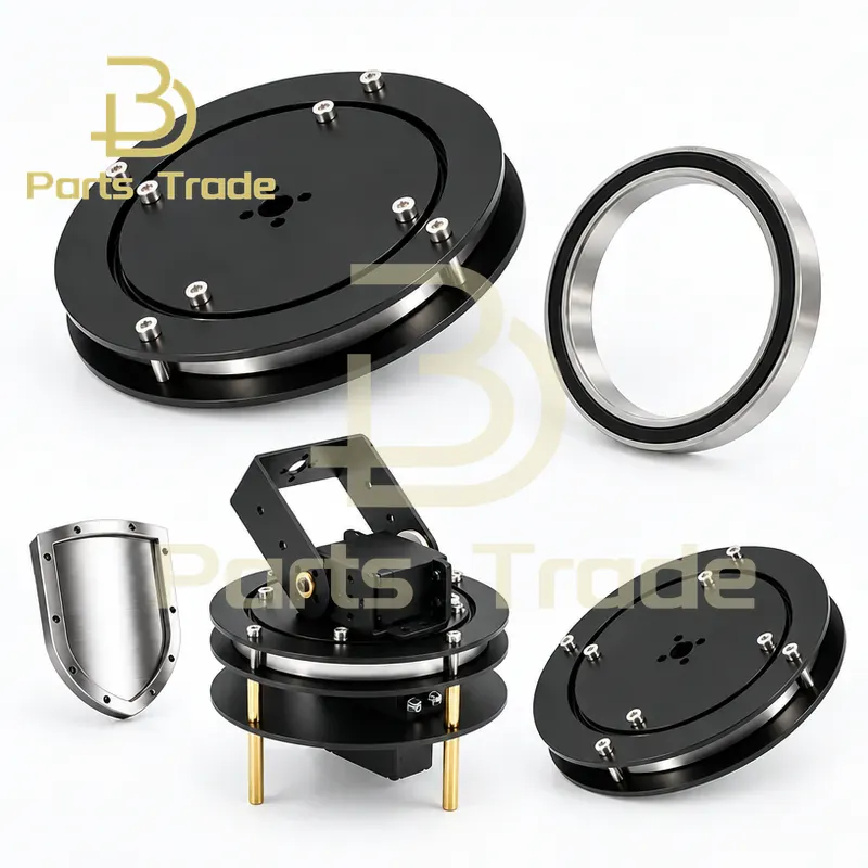 Pan Tilt Bracket - 360 Degree Horizontal Turntable with Bearings