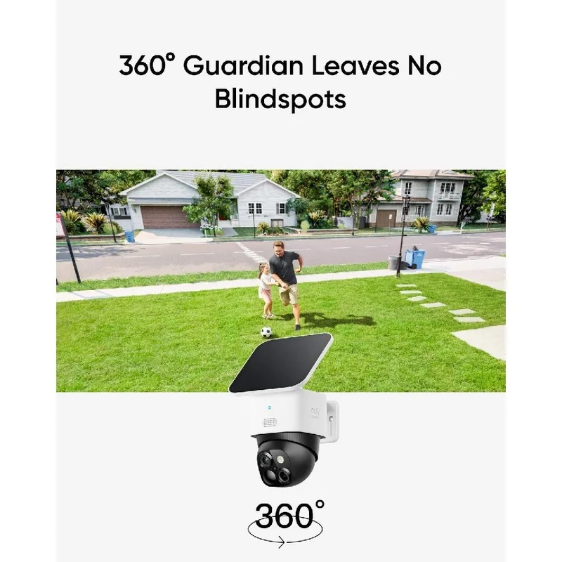 New 4K Dual Camera Solar Secur - Pan Tilt Bracket review and price