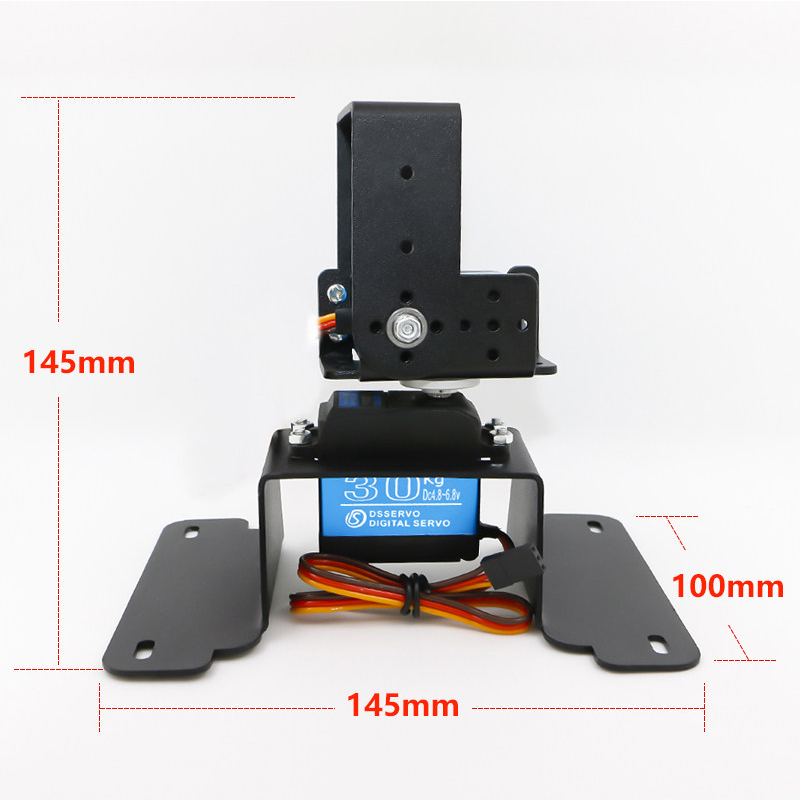 2 DOF Pan Tilt Bracket Kit Met - Pan Tilt Bracket review and price