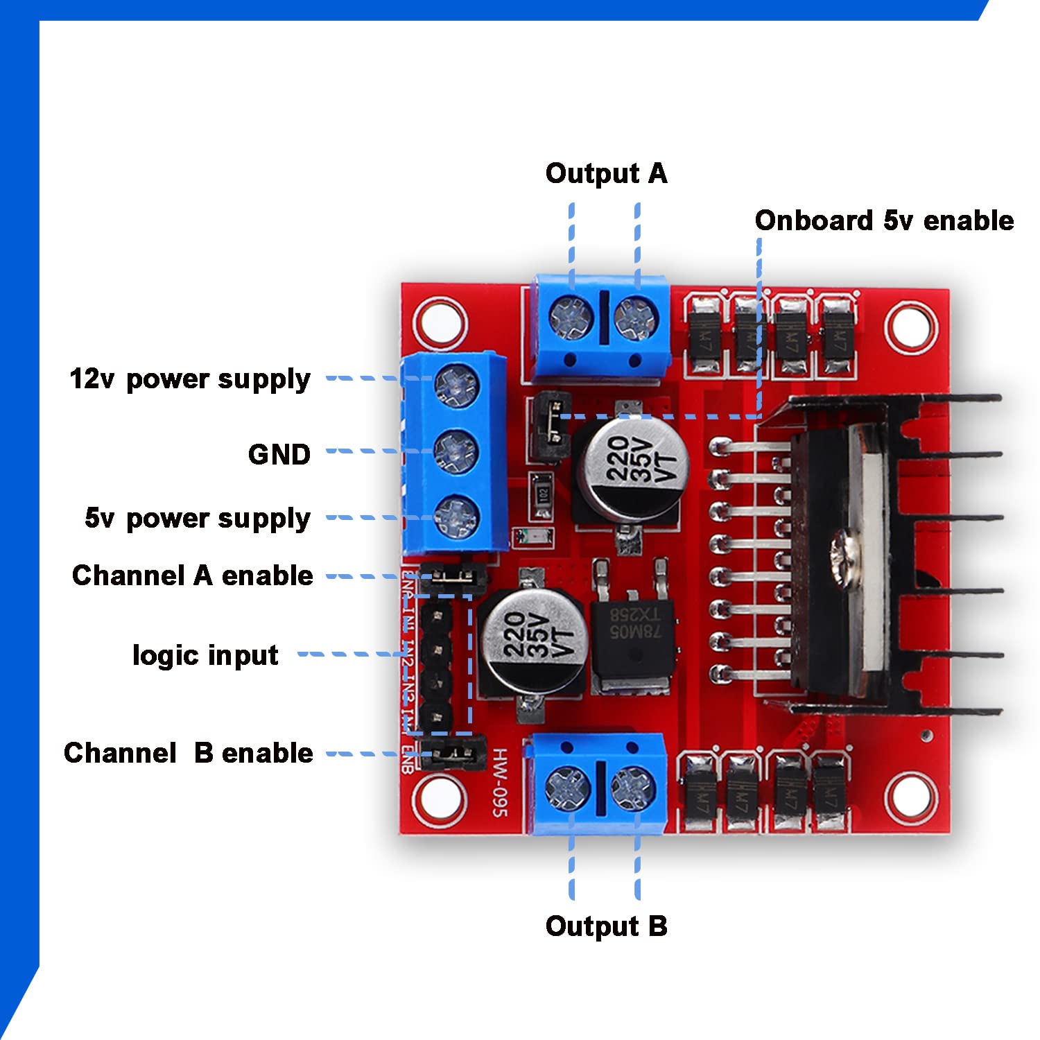L298N Motor Drive Controller B - Motor Driver L298N review and price