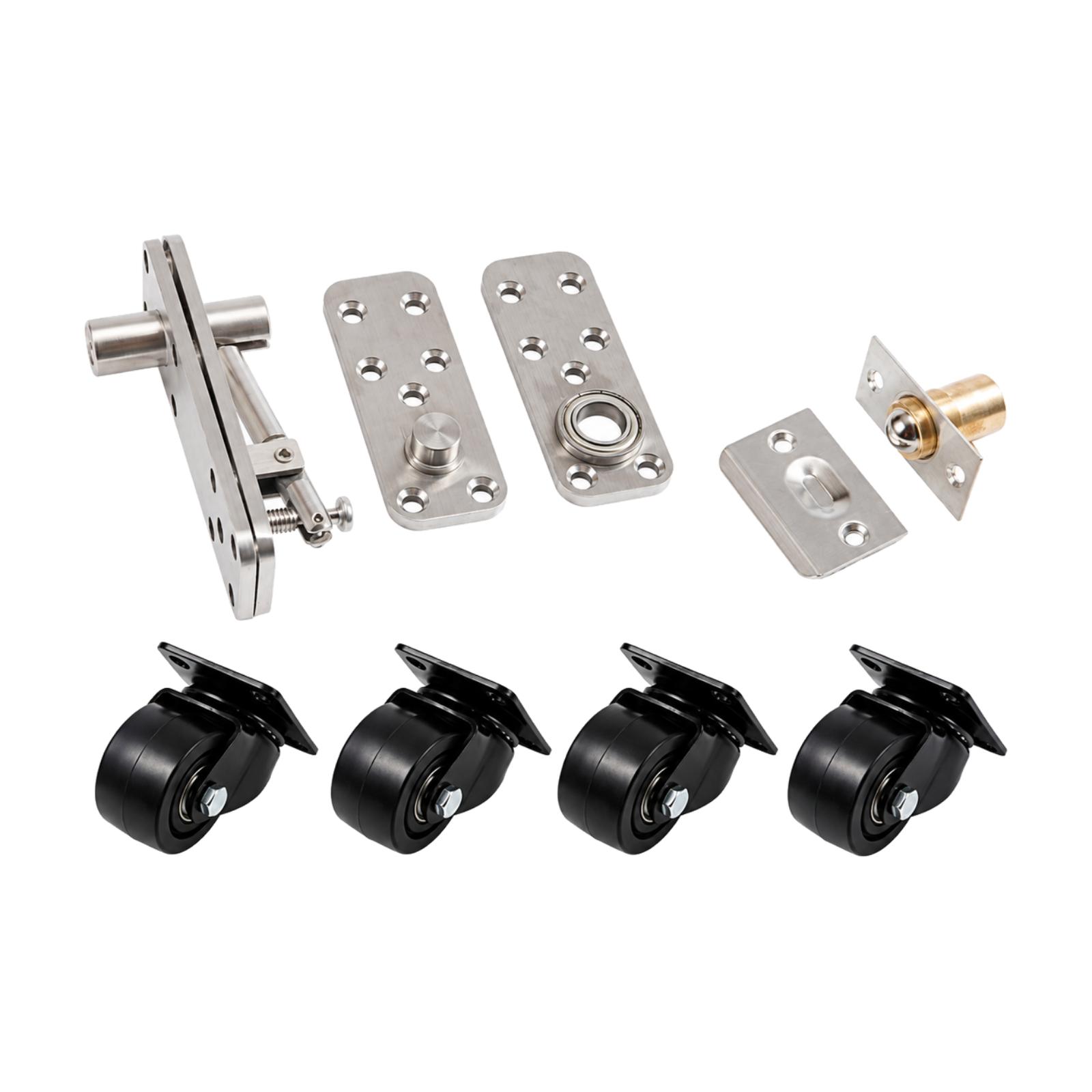 Bookcase Door Hardware Kit wit - Caster Wheel review and price