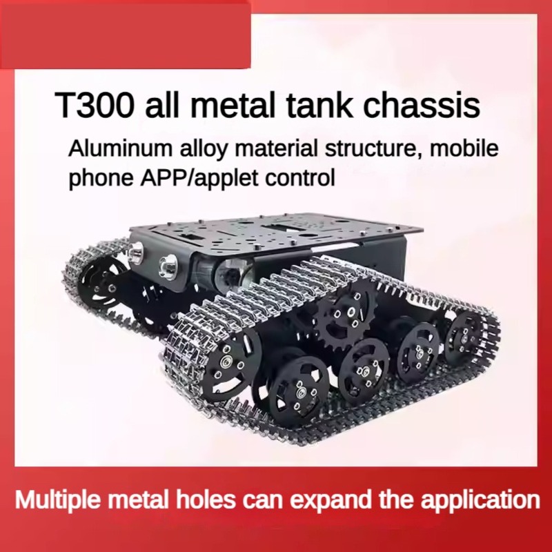 Metal 2WD Tank Chassis with Pl - Robot Arm Metal review and price