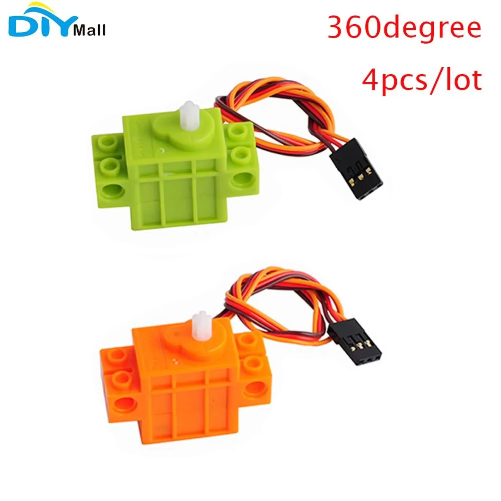 4pcs Geekservo 360 Degree Cont - Microbit Robot review and price