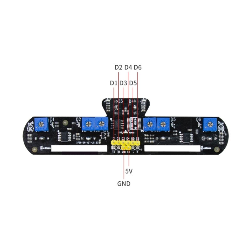 JABS-6-Channel Infrared Tracki - Robot Bluetooth Car review and price
