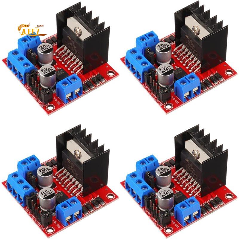 AEE7-4 Pcs L298N Motor Driver  - Motor Driver L298N review and price