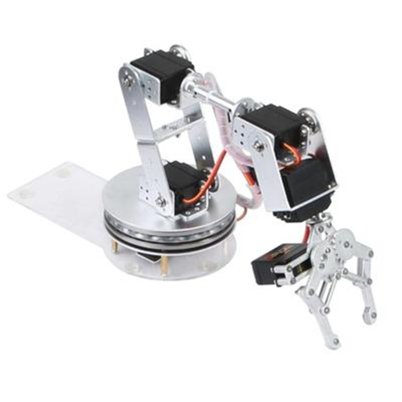 Silver 6 DOF Robotic Arm with  - Robot Arm Kit review and price