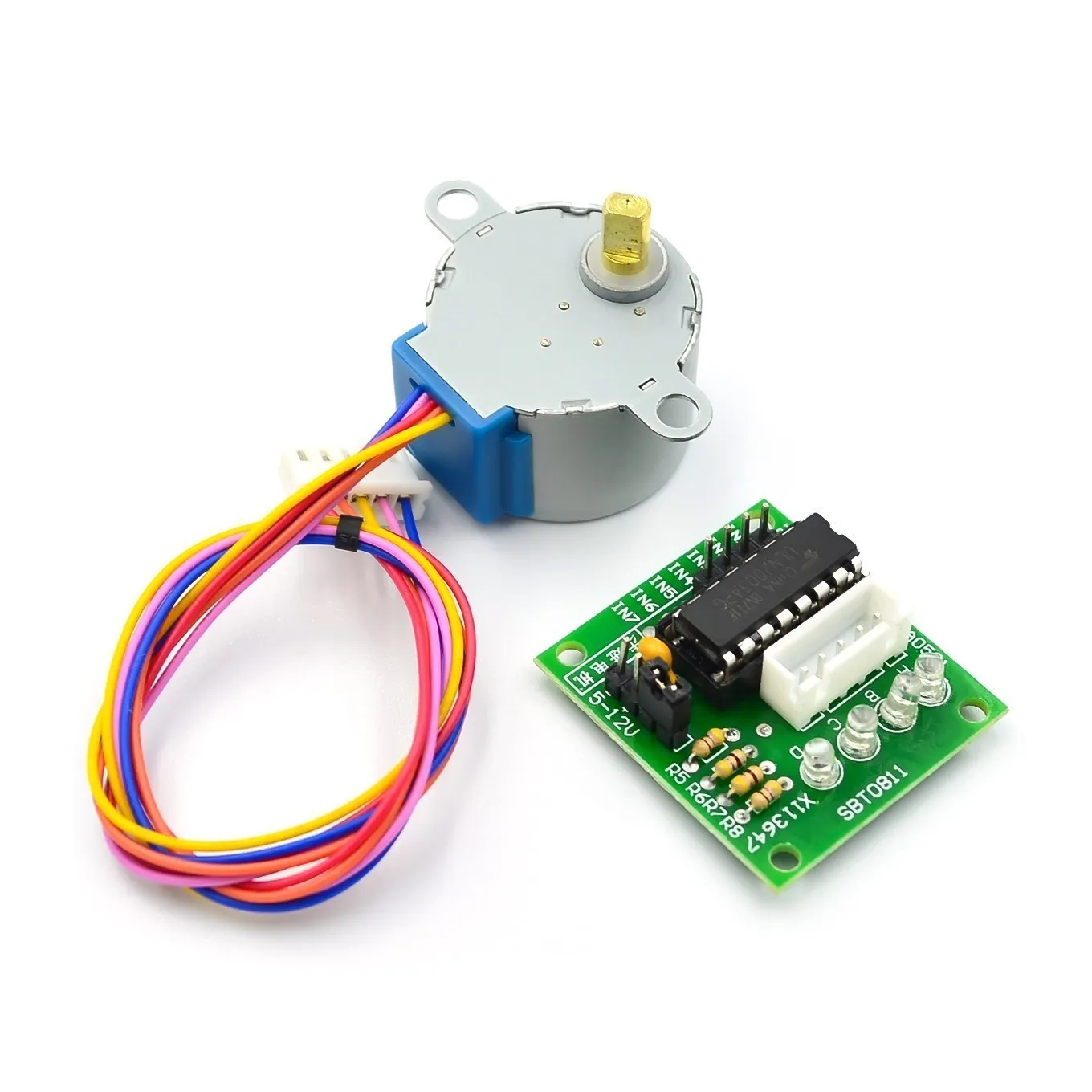 1/3/5 Set 5V Stepper Motor 28B - Uln2003 Driver review and price