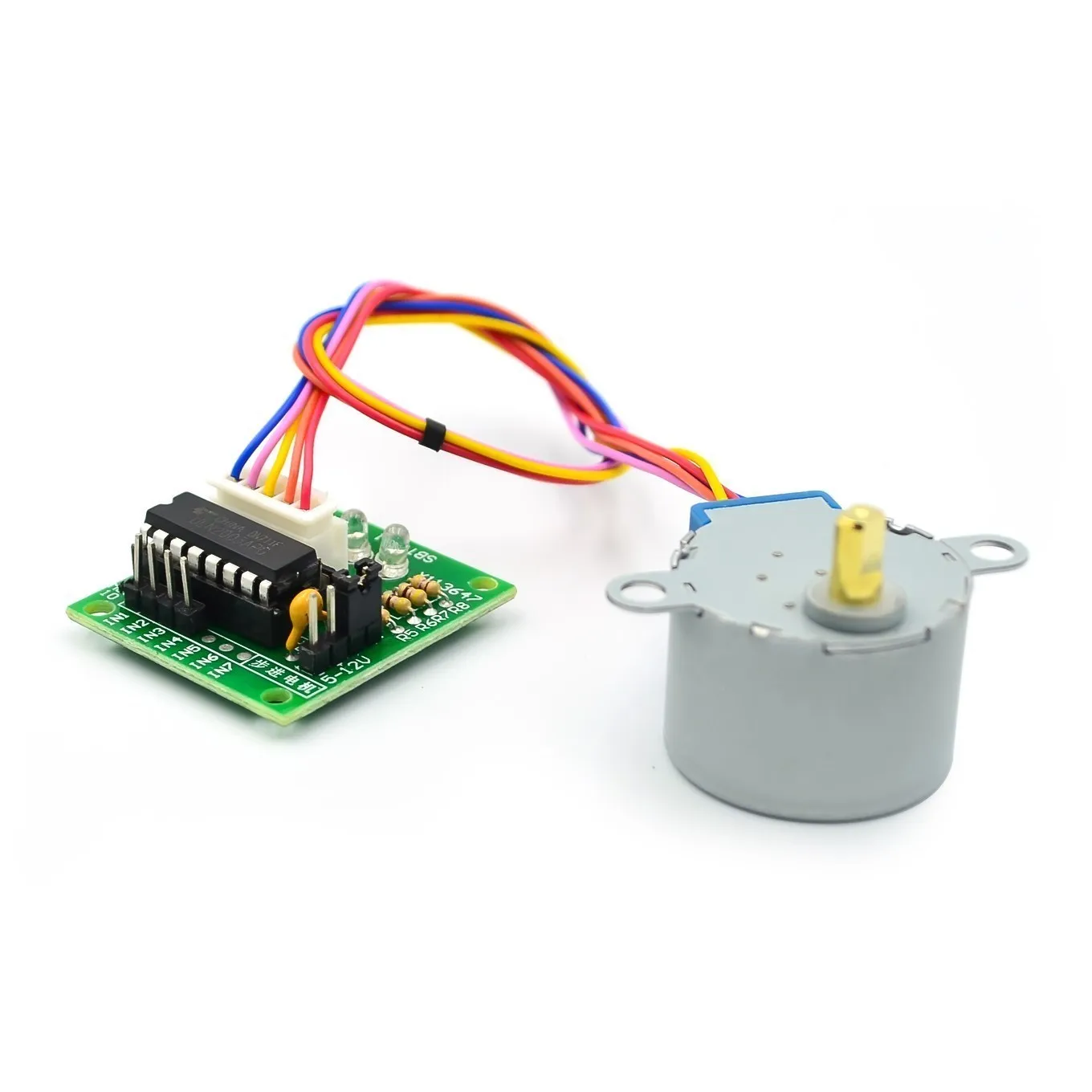 1/3/5 Set 5V Stepper Motor 28B - Uln2003 Driver review and price