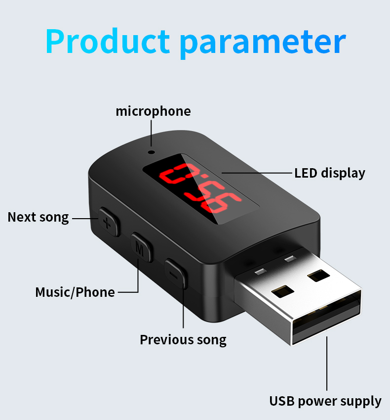Bluetooth 5.4 Mini USB Receive - Robot Bluetooth Car review and price