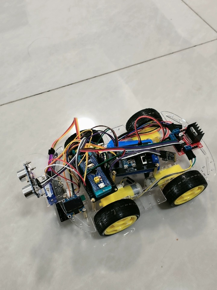 STM32 Intelligent Small Car Tr - Robot Bluetooth Car review and price