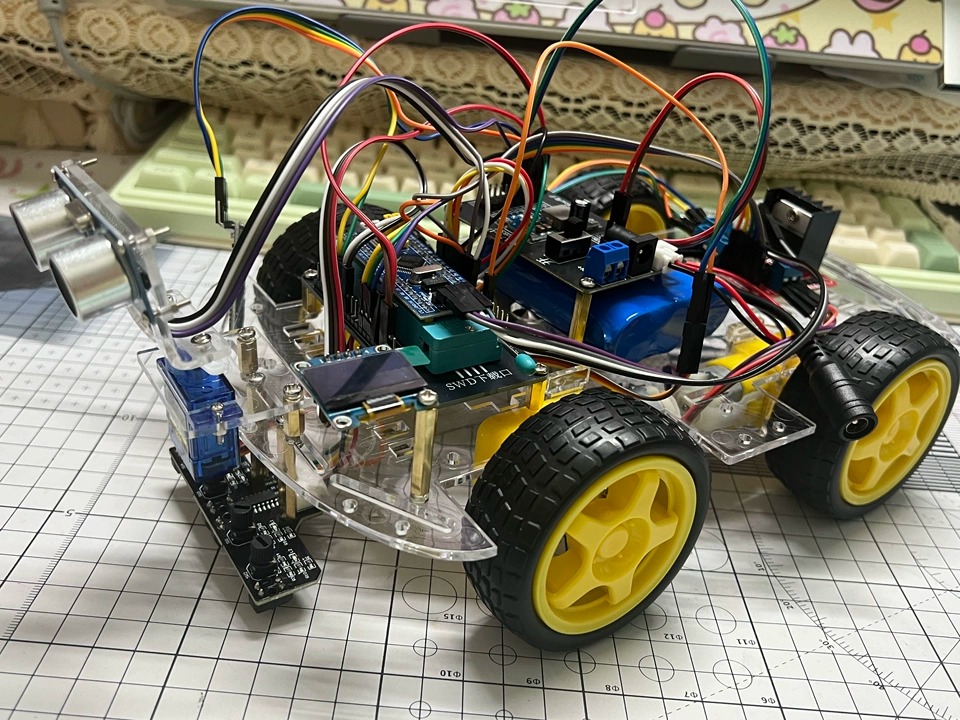 STM32 Intelligent Small Car Tr - Robot Bluetooth Car review and price