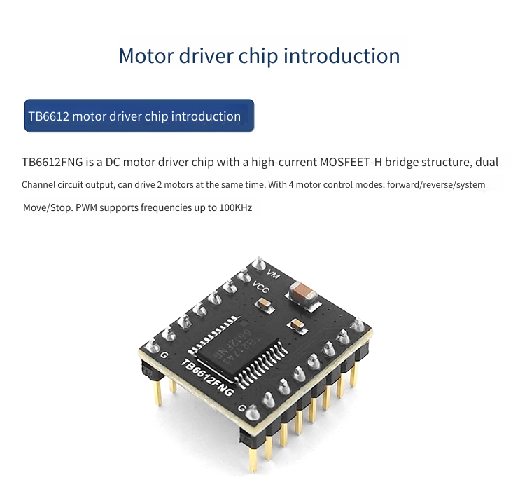 TB6612 Motor Drive Module AT82 - L298N Module review and price