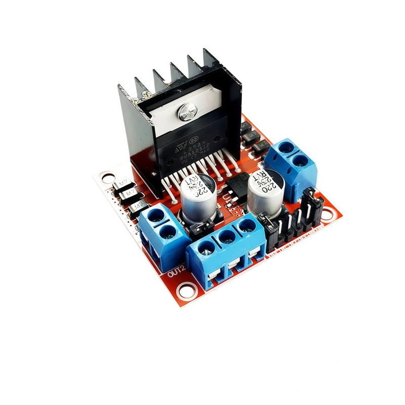 Red board L298N motor driver b - L298N Module review and price