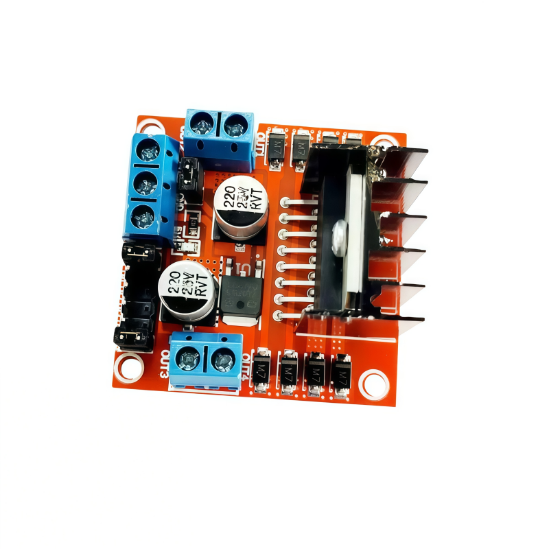 Red board L298N motor driver b - L298N Module review and price