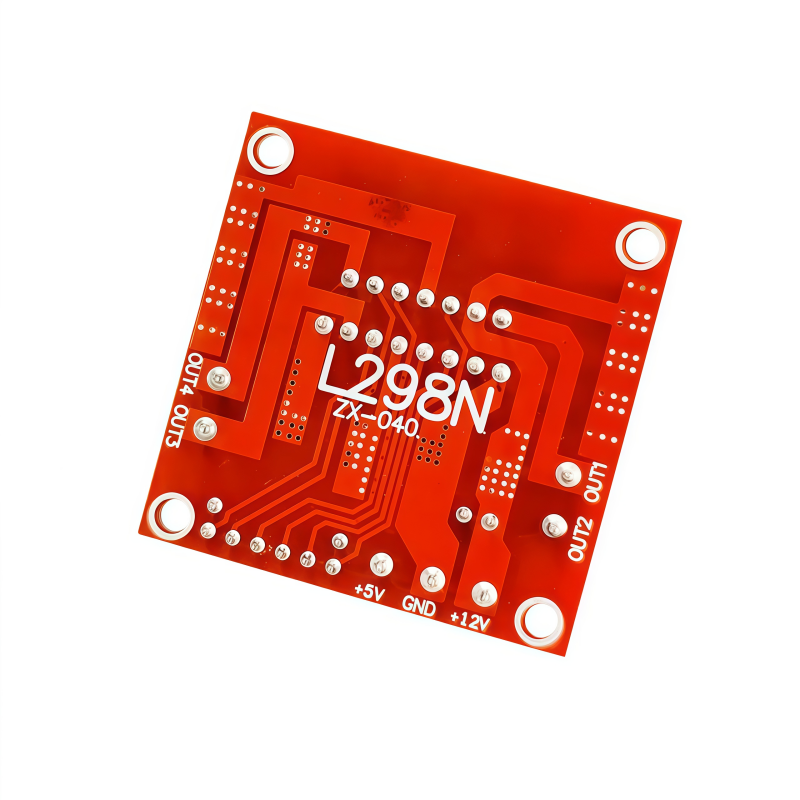 Red board L298N motor driver b - L298N Module review and price