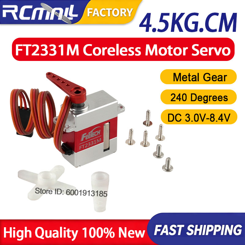 FT2331M Micro Digital Servo 4. - Robot Arm Metal review and price
