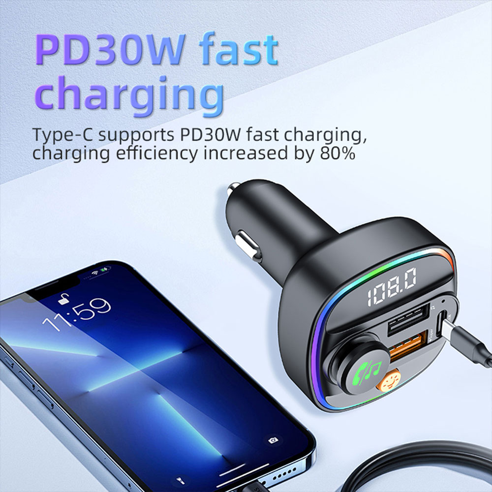 Bluetooth 5.4 FM Transmitter H - Robot Bluetooth Car review and price