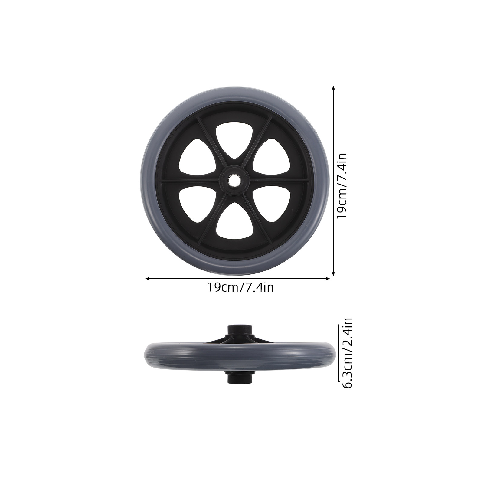 2Pcs Universal Wheelchair Fron - Caster Wheel review and price