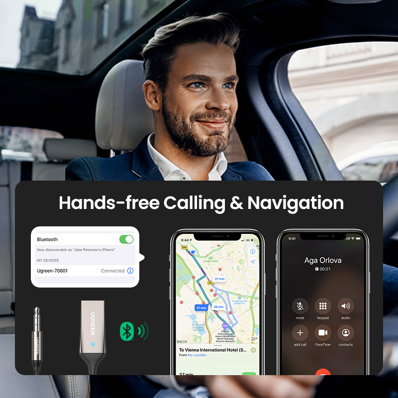 UGREEN Bluetooth Receiver 5.3  - Robot Bluetooth Car review and price