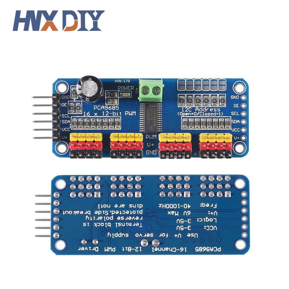 1-5pcs PCA9685 16 Channel 12-b - Uln2003 Driver review and price