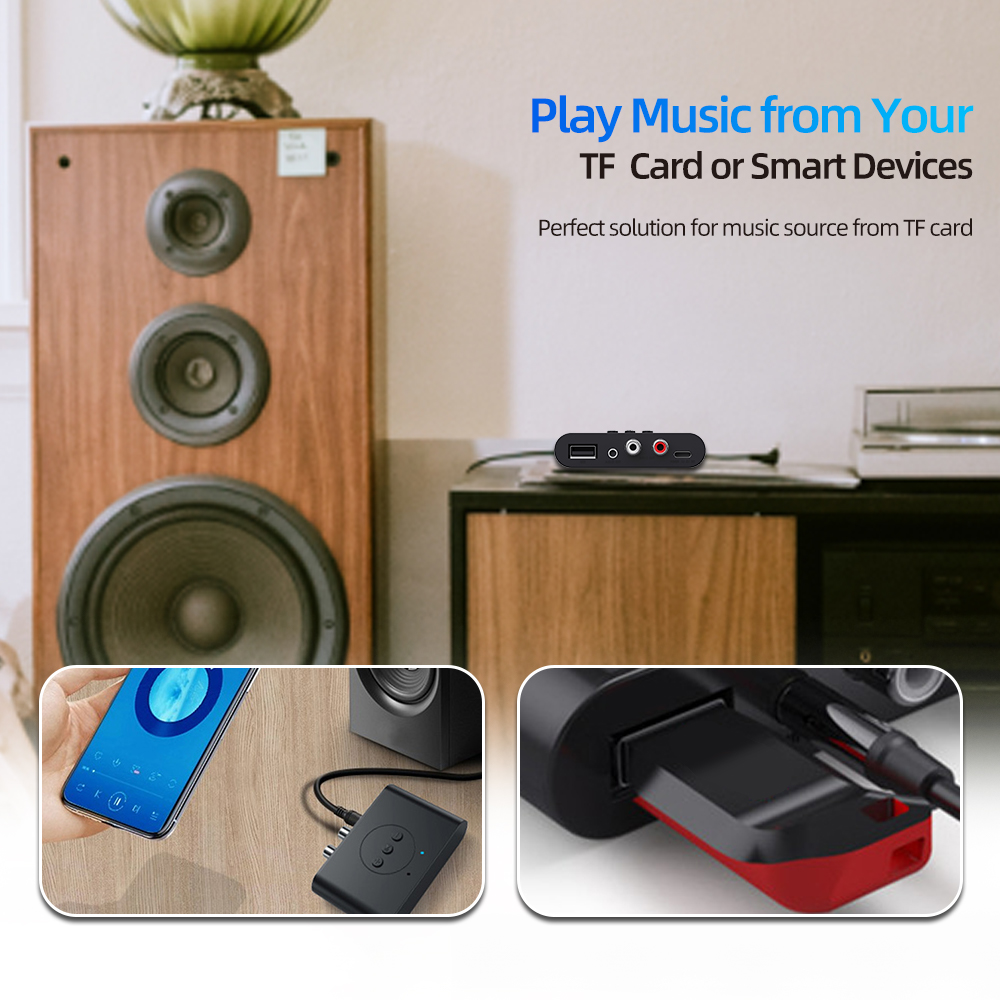 NFC Bluetooth 5.0 Audio Receiv - Robot Bluetooth Car review and price